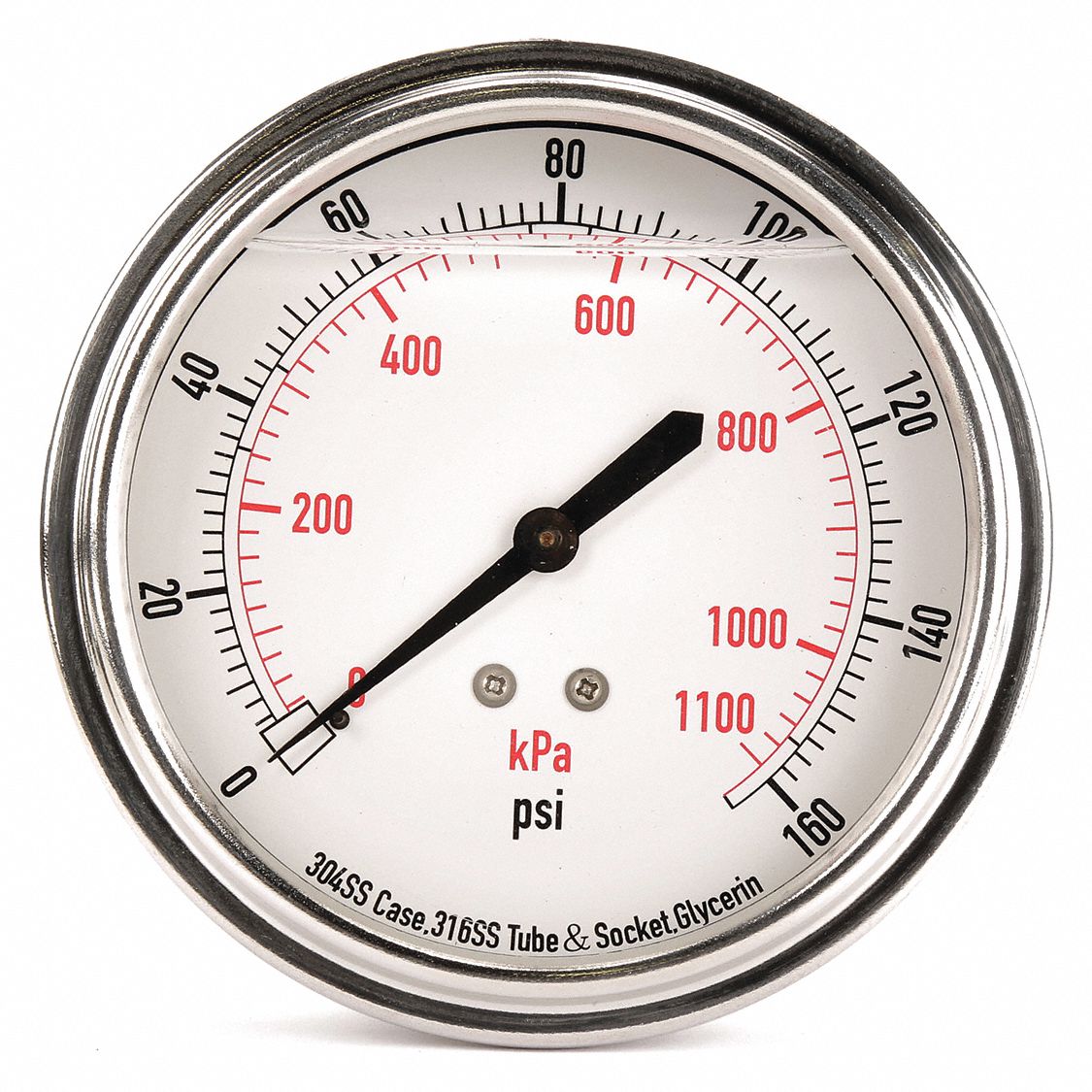 grainger pressure gauge