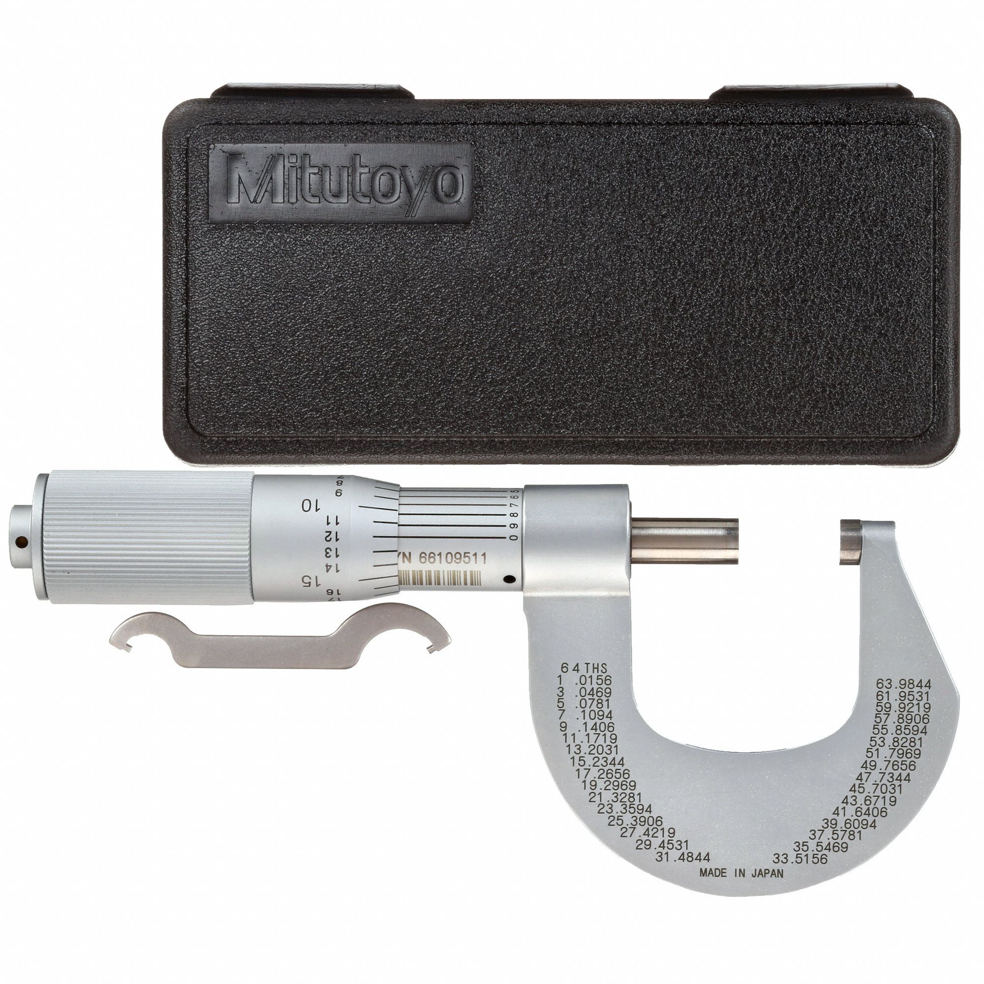 0.00005 0-1 Mitutoyo 293-330 Digimatic Outside Micrometer Range 0.001mm Inch/Metric +/-.00005 Accuracy Ratchet Stop Resolution Meets IP65 Specifications 0-25.4mm 