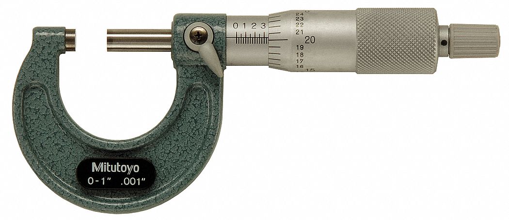 Micrometer,01 In,0.001 In,Enamel 103177 eBay