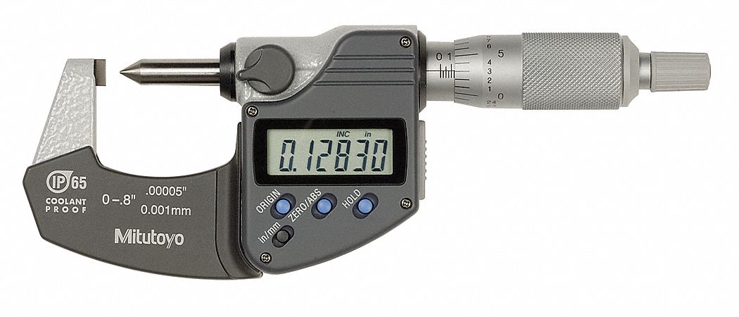 IP 65 Fast Moving Crimp Height Electronic Micrometer