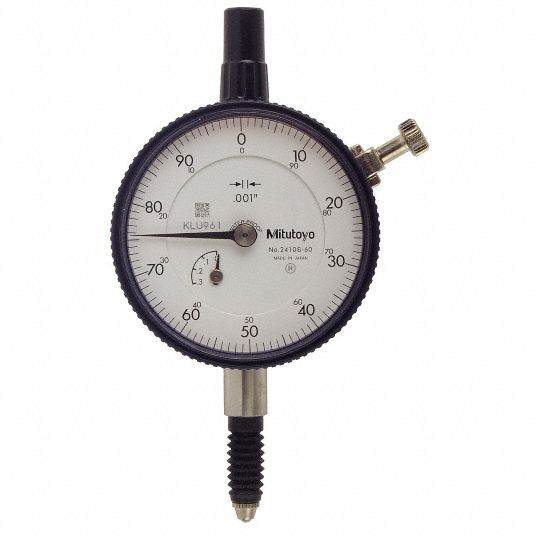 Mitutoyo Dial Indicator Range 0 To 0 250 In Reading Continuous Dial