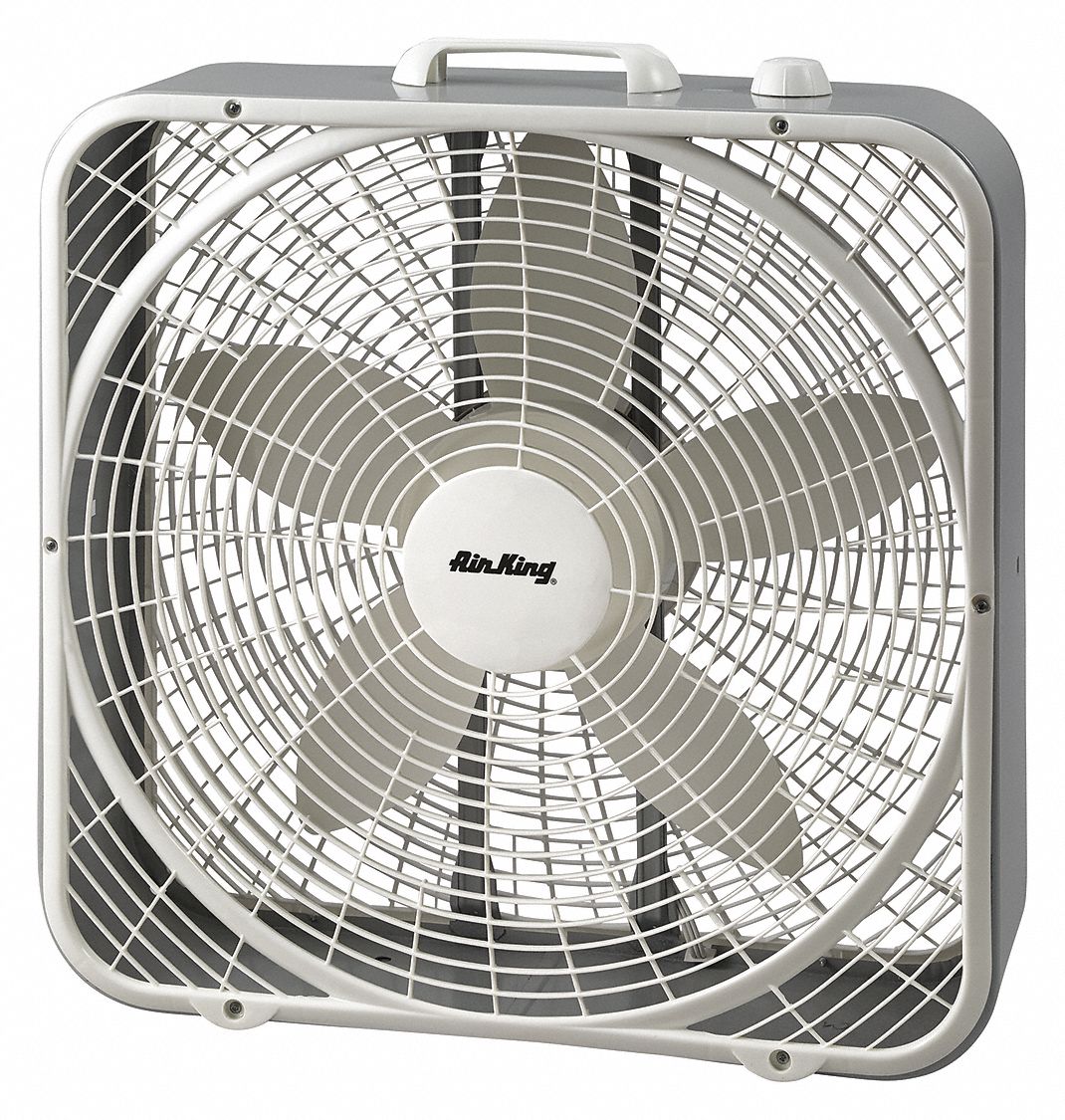 Air King 20 In Box Fan Non Oscillating 120 V Ac Number Of Speeds 3