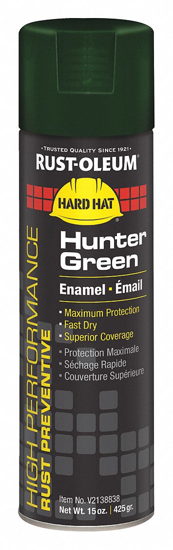 RUST-OLEUM V2138838 Spray Paint,Hunter Green,15 oz. 20066213893 | eBay