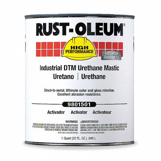 RUSTOLEUM, Urethane Mastic, Activator, Urethane Mastic Activator 4CH849801501 Grainger