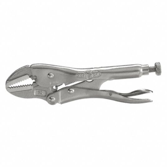 Flat, Lever, Locking Plier - 4CHV7|302L3-7R - Grainger