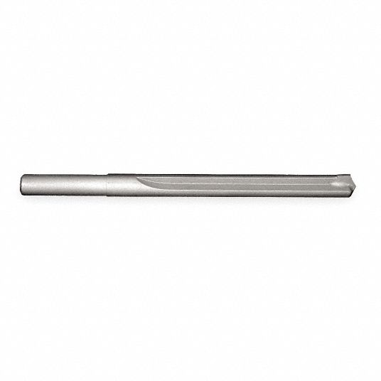 B & A Straight Flute Drill Bit 5/16 in Drill Bit Size, 1/4 in Shank