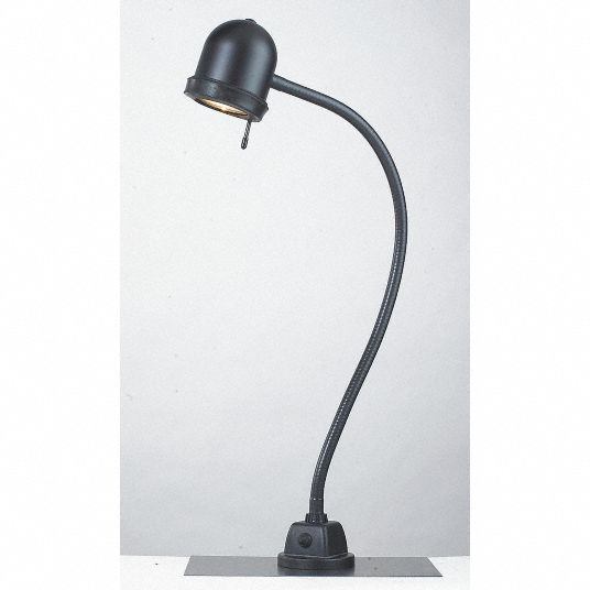 ELECTRIX Gooseneck Task Light, Halogen, 30 in Arm Length, 950 Lumens