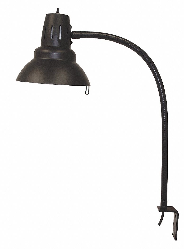 ELECTRIX Gooseneck Task Light, Incandescent, 22 in Arm Length, 800