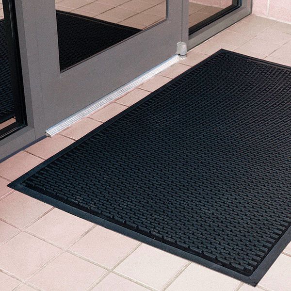 NOTRAX Outdoor Entrance Mat, 6 ft L, 4 ft W, 1/4 in Thick, Rectangle ...