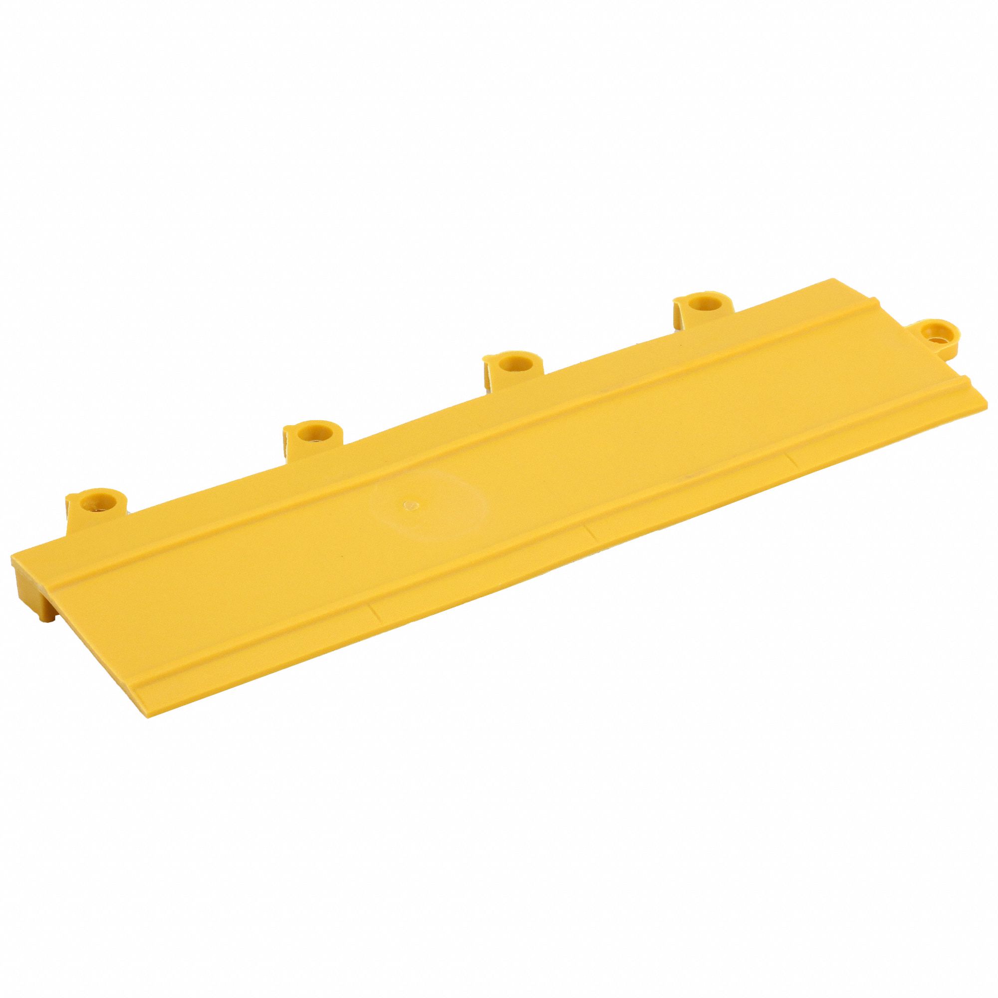 Ramp Edge: Ramp Edge, 3 in x 12 in, WEARWELL F.I.T.™, Smooth, Yellow, Vinyl, Vinyl, Ramp Edge, 20 PK