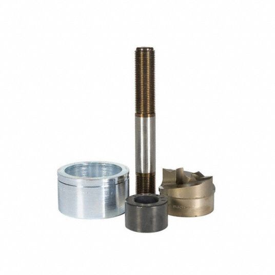 GREENLEE Knockout Punch and Die Kit 10 ga Sheet Metal Capacity (Steel