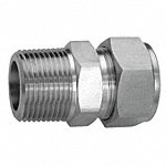 1/4 Tube OD x 1/8 Tube OD Adapter Ham-Let 3001630 Stainless Steel 316 Let-Lok Compression Fitting