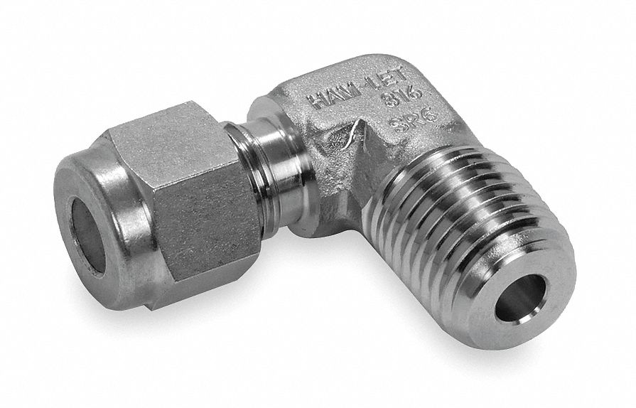 Conector rapido codo metalico 8 x 1/2