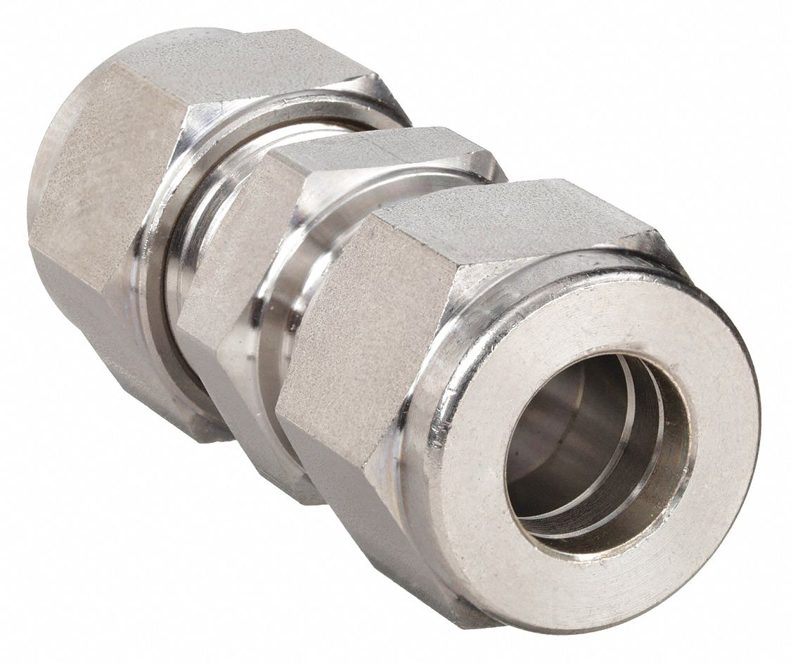 316 Stainless Steel, Compression x Compression, Union 4CMU2762LSS