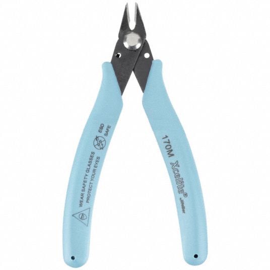 Precision Diagonal Cutters with Oval Head & ESD Safe Handle