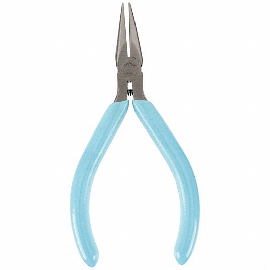 ESD-Safe, 3/4 in Max Jaw Opening, Needle Nose Plier - 4CP30 ESD-Safe, 3/4 in Max Jaw Opening, Needle Nose Plier - 4CP30