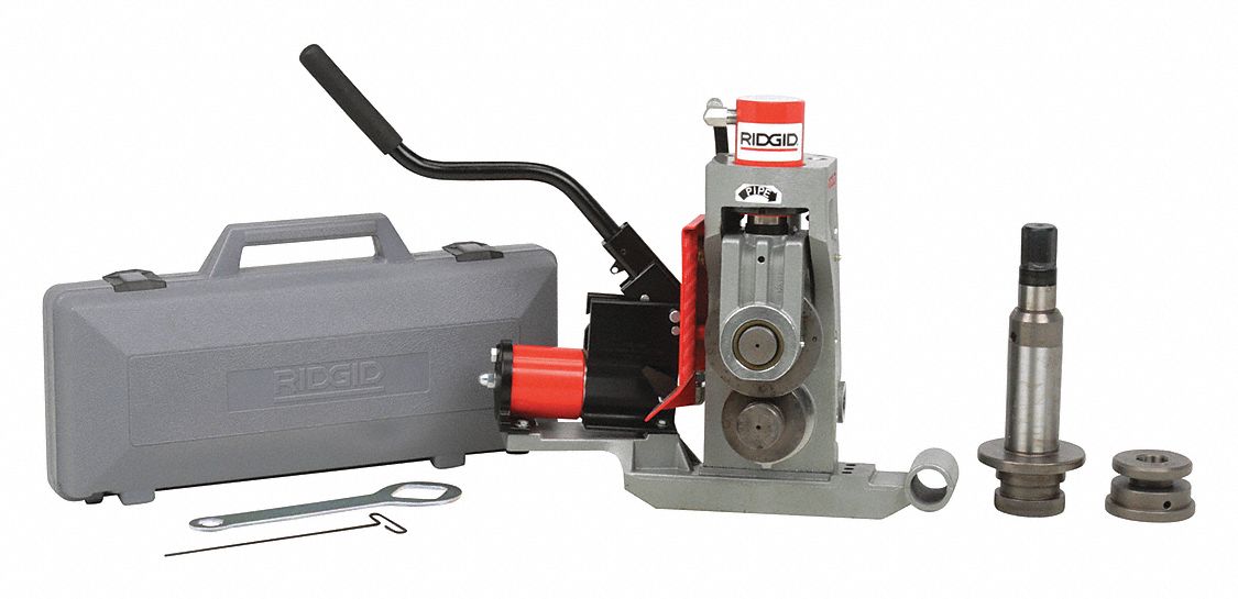 RIDGID ROLL GROOVER W/300 POWER DRIVE MOUNT KIT, PVC/SS, 1 TO 12