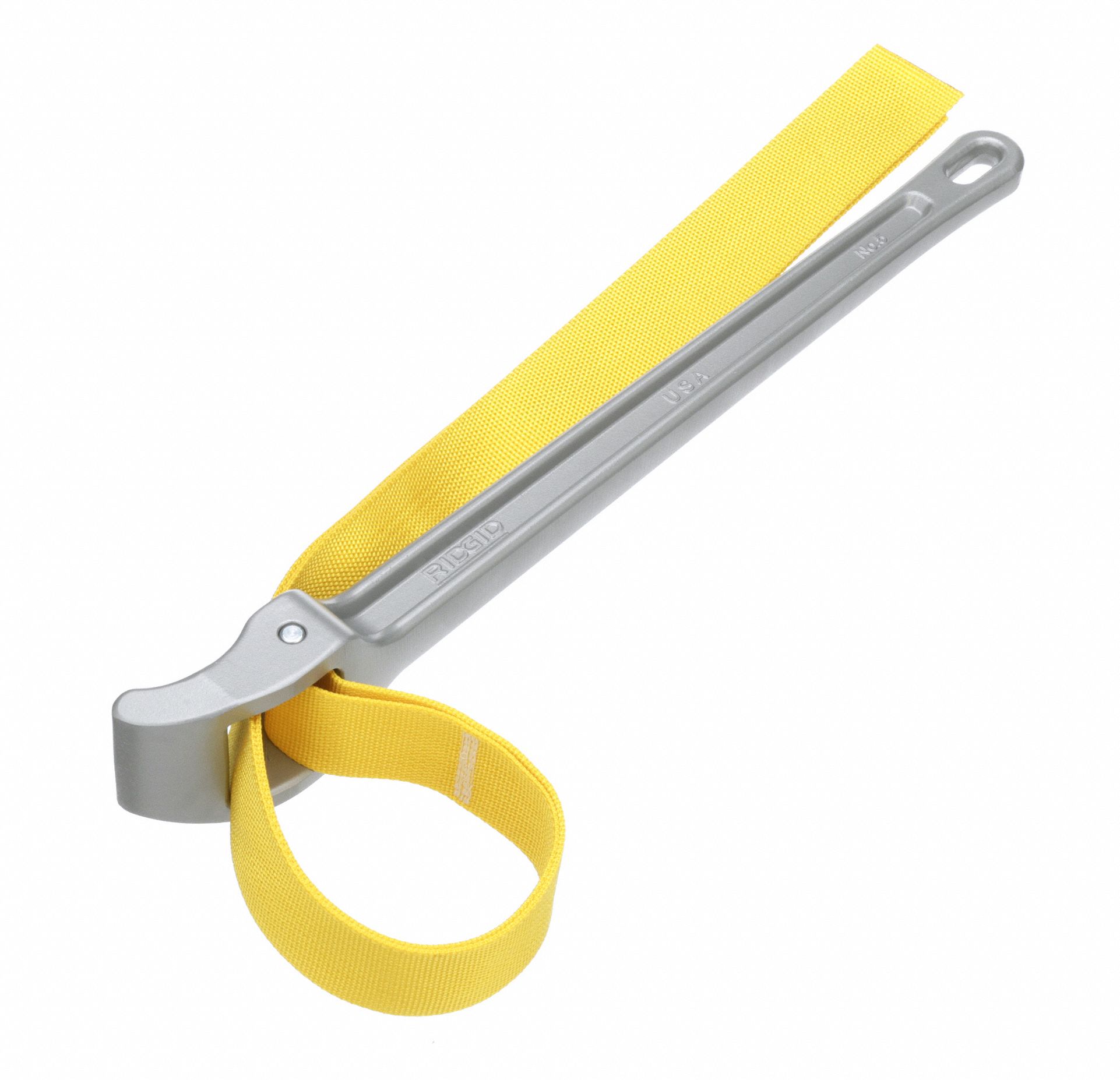 RIDGID Strap Wrench, For Outside Diameter 5 1/2 in, Handle Length 18 in