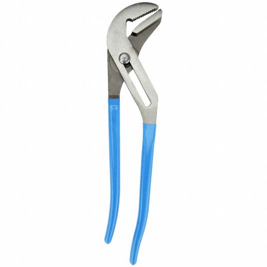 Buy CHANNELLOCK 412 Tongue and Groove Plier, 6-1/2 in OAL, 0.94 in Jaw  Opening, Blue Handle, Cushion-Grip Handle