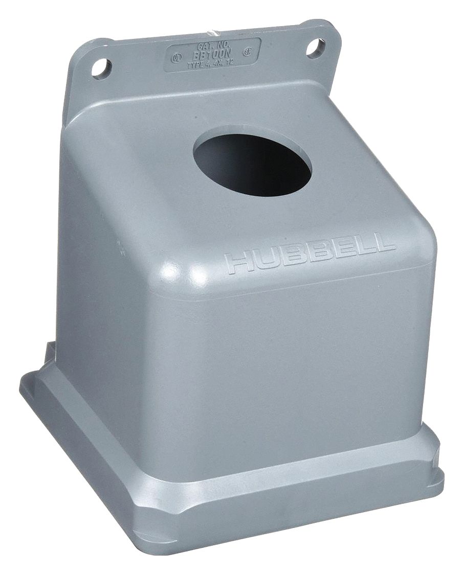 Scatola Derivazione Angolata HUBBELL BB601W In Alluminio Pressofuso 60A 600V Con Hub