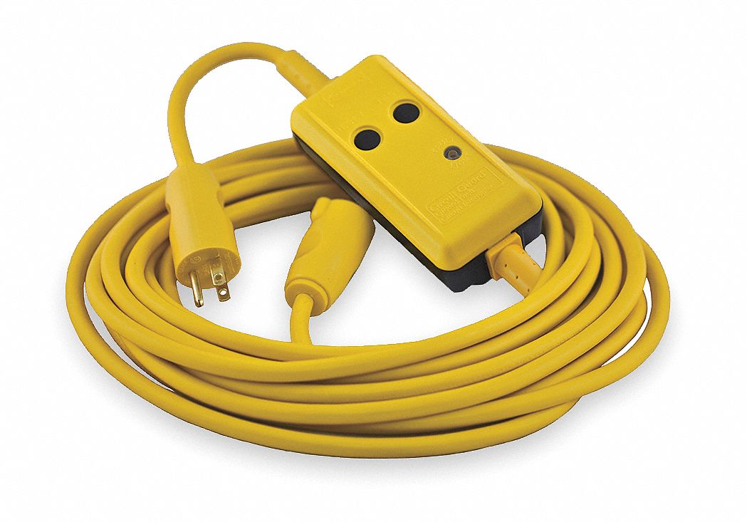 Hubbell Wiring Device-Kellems Gfp25c15m Line Cord Gfci,25 Ft.,Ylw,15A,5-15P,120V 
