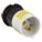 LOCKING PLUG, L5-20P, 125V AC, 20 A, 2 POLES, BLACK/WHITE, SCREW TERMINALS, SHROUDED