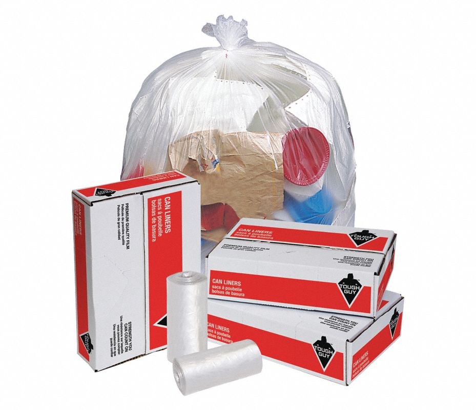 Bolsas de basura y revestimientos para latas de HDPE 30 x 37 x 13 MIC  500/CTN