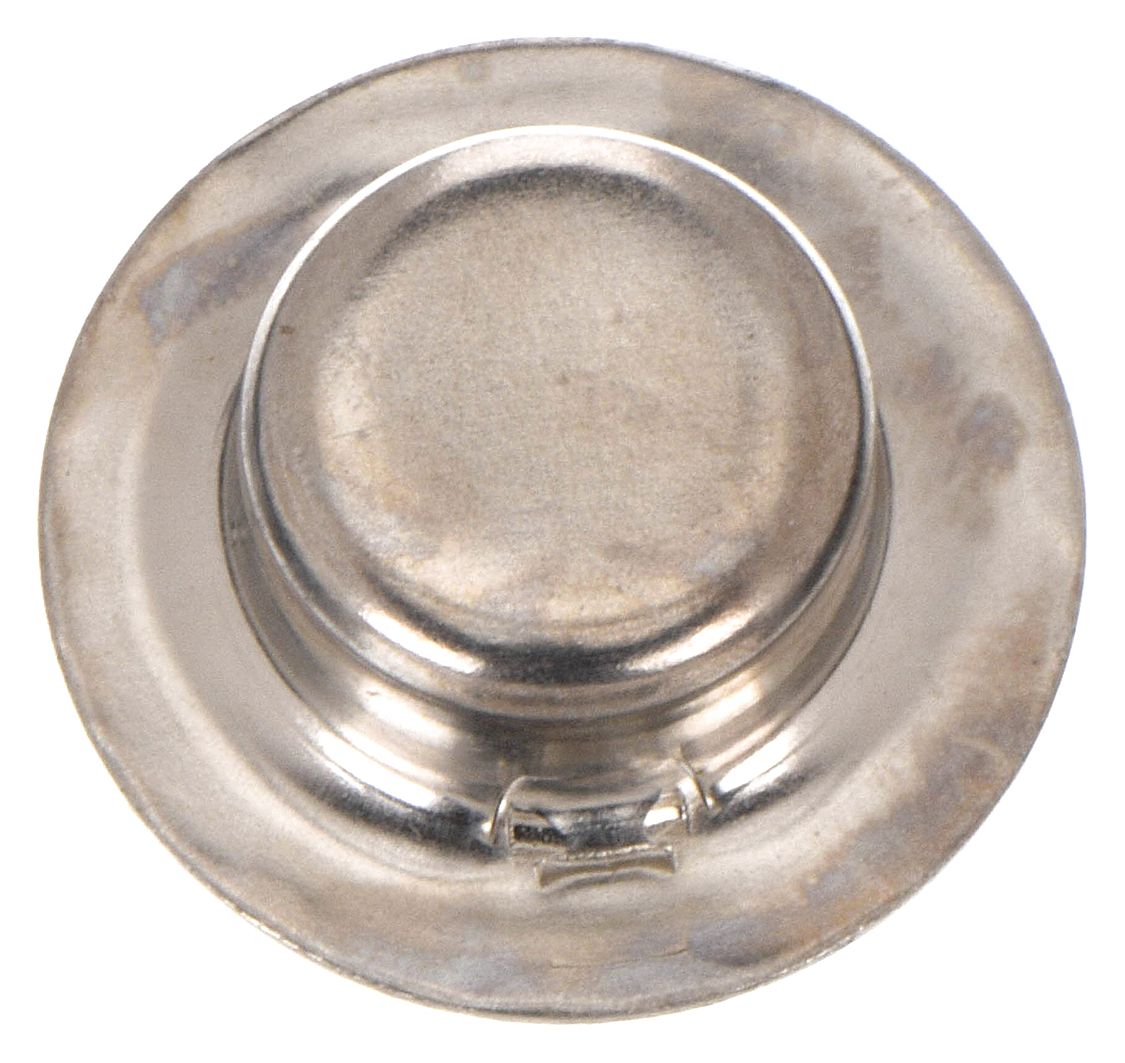 ÉCROU BORGNE À ENFONCER,RONDELLE,ACIER,1/4PO,100PQ