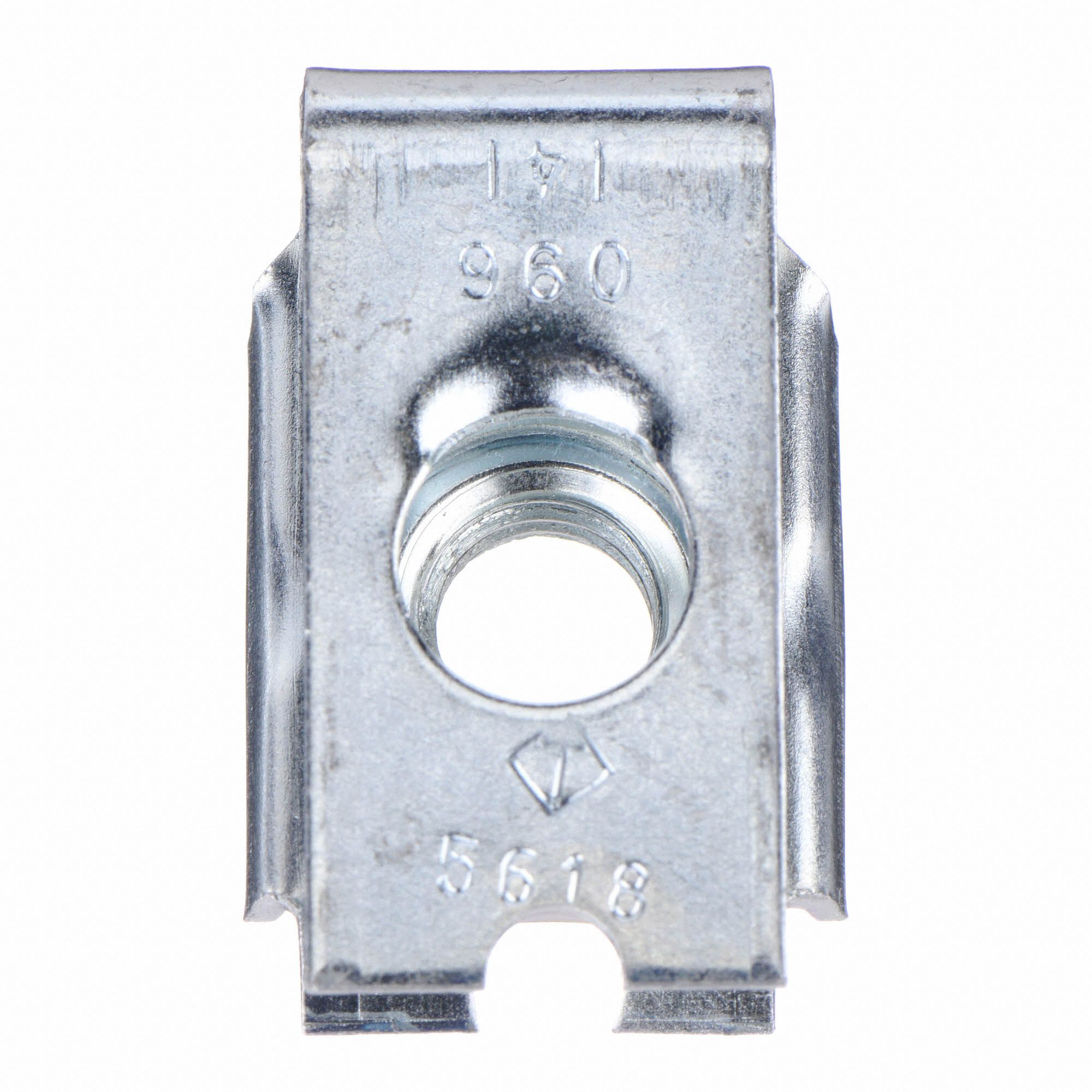 3340 1/2-13 Square Nut Zinc Plated 10-Pack