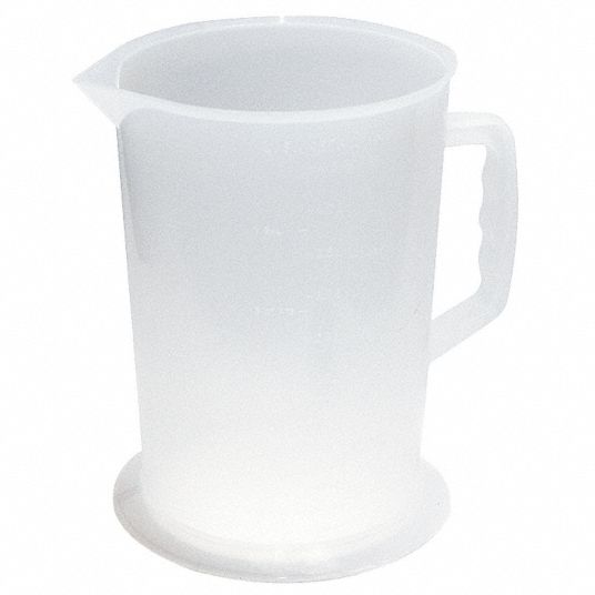 FUNNEL KING, 155 fl oz Fluid Capacity, Lip, Measuring Container 4CUP1