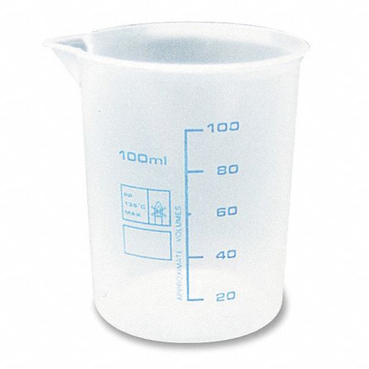 8 Cup Measuring Cup, Plastic, Gradations