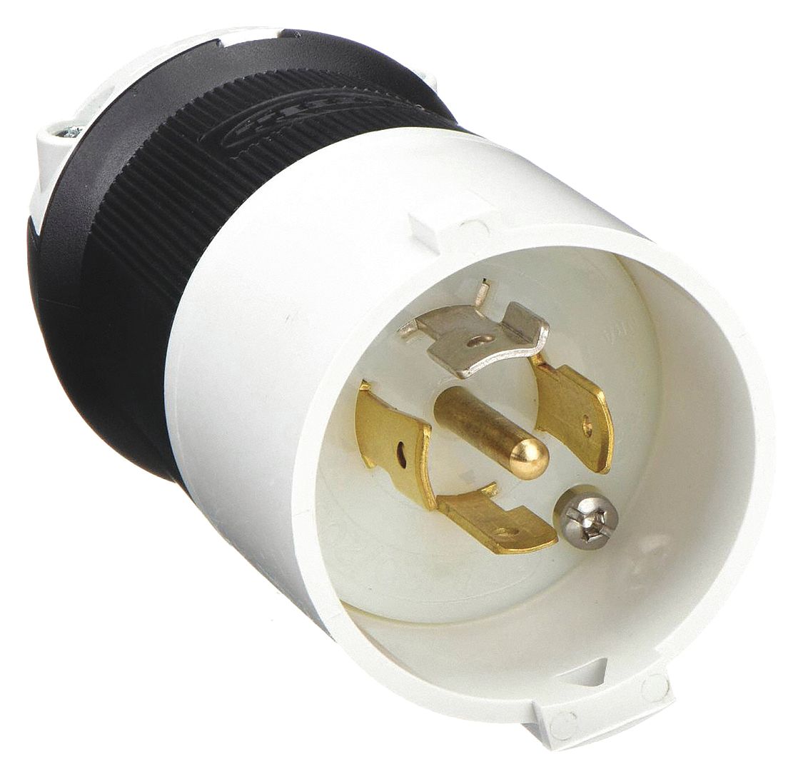 L21-20P, 120/208V AC, Locking Plug - 4CV13|HBL2511S - Grainger
