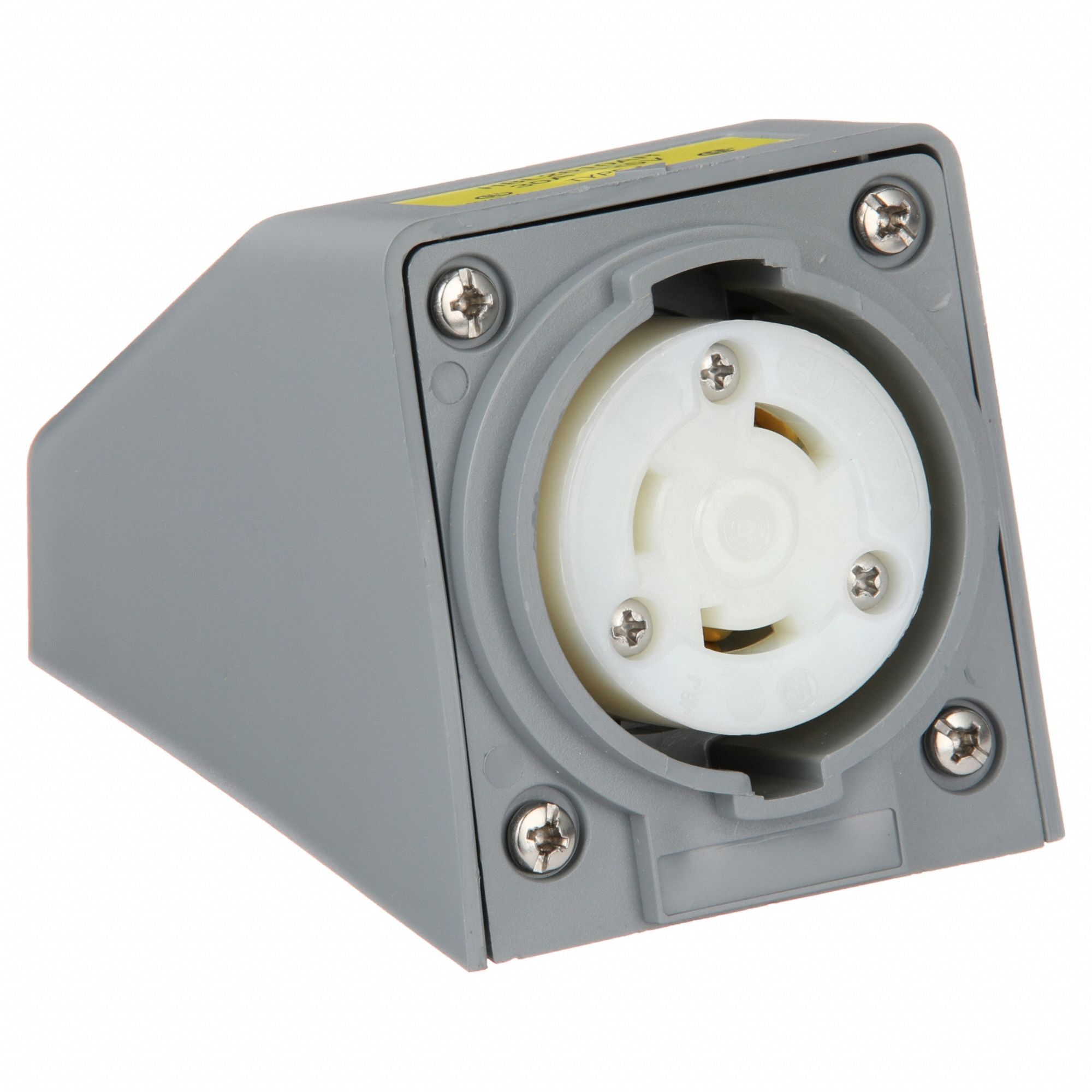 L530R, 30 A, Angle Locking Receptacle 4CV17HBL2610AR Grainger