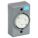 RÉCIPIENT VERROUILLABLE, 3 PÔLES/4 FILS, VALOX, 250 V CA, COURANT NOMINAL 30 A, BORNES À VIS, L15-30R, 3 HP, GRIS