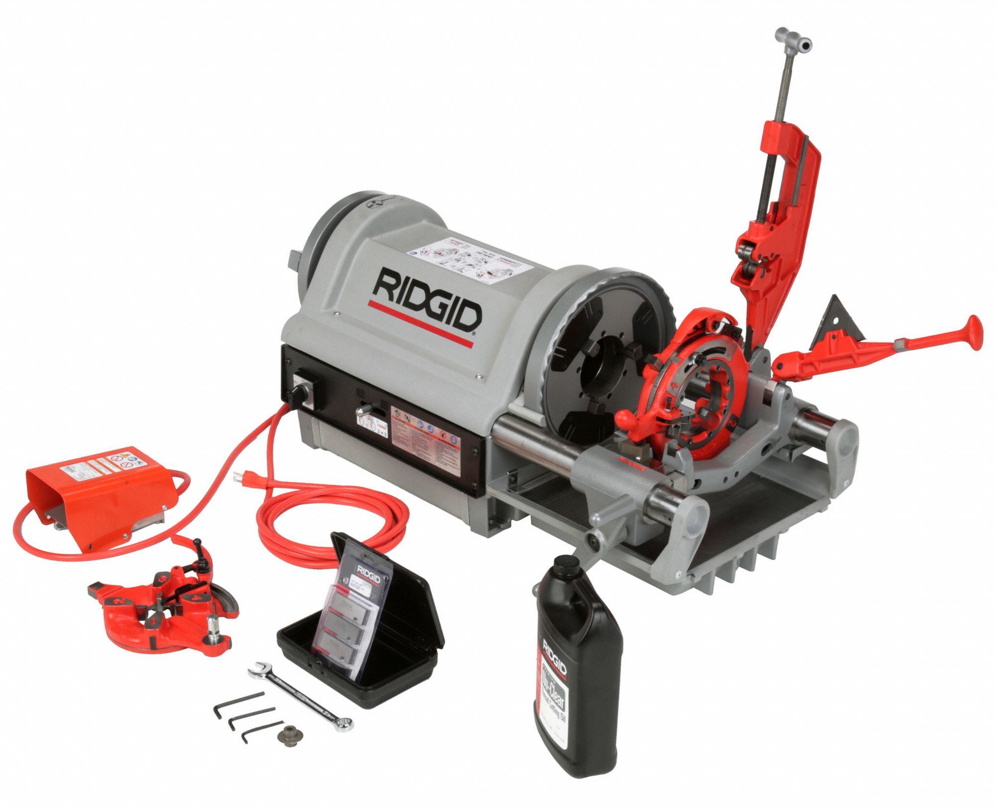 RIDGID Pipe Threading Machine, Bolt: 1/4 in to 2 in, For Nominal Pipe ...