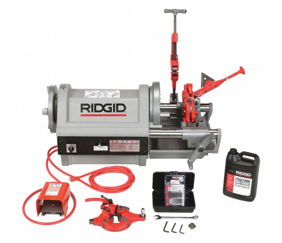 RIDGID Máquina de Roscado de Tuberías Para Tamaño de Tubo Nominal de 1/