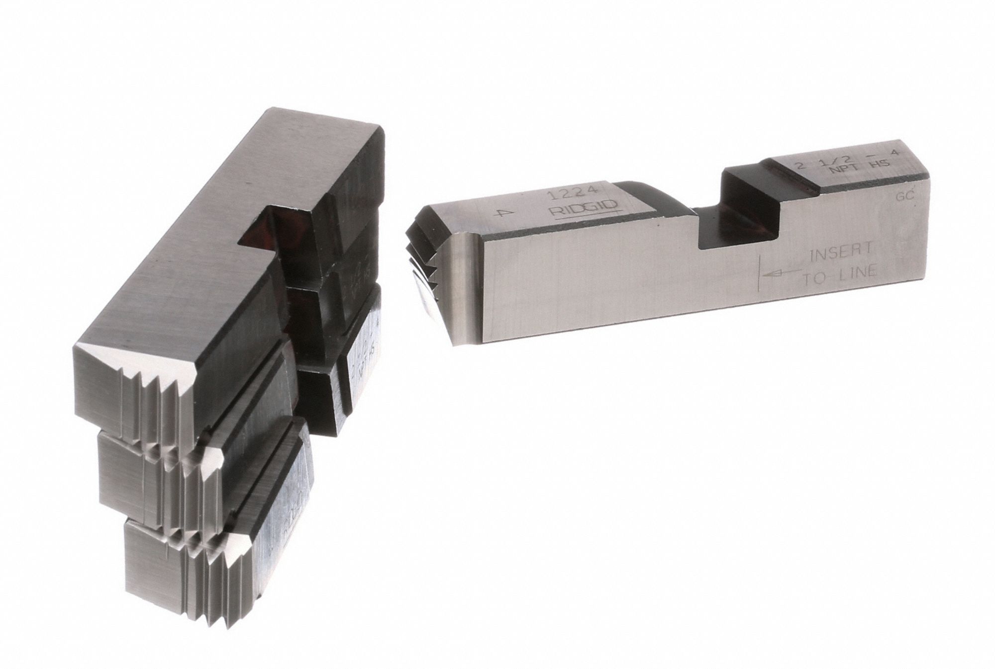 RIDGID Pipe Dies Set for Threading Machine Die Heads, For Nominal Pipe