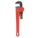 HEAVY-DUTY PIPE WRENCH, CAST IRON, 2 IN JAW CAPACITY, SERRATED, 12 IN OVERALL L, I-BEAM