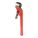 END PIPE WRENCH, CAST IRON, 2 1/2 IN JAW CAPACITY, SERRATED, 18 IN OVERALL L, I-BEAM