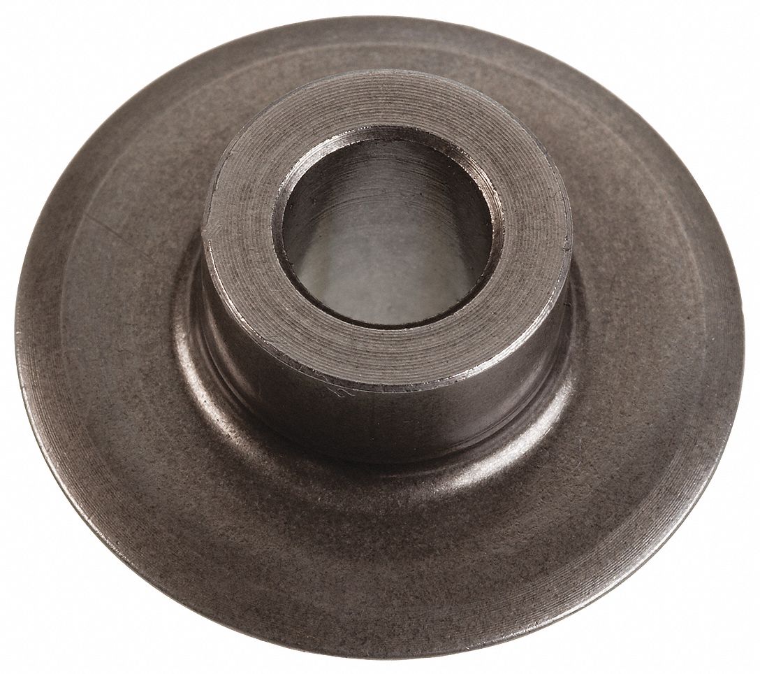 Replacement Cutter Wheel: Cuts Iron/Steel, 1 3/16 in Overall Lg, 1