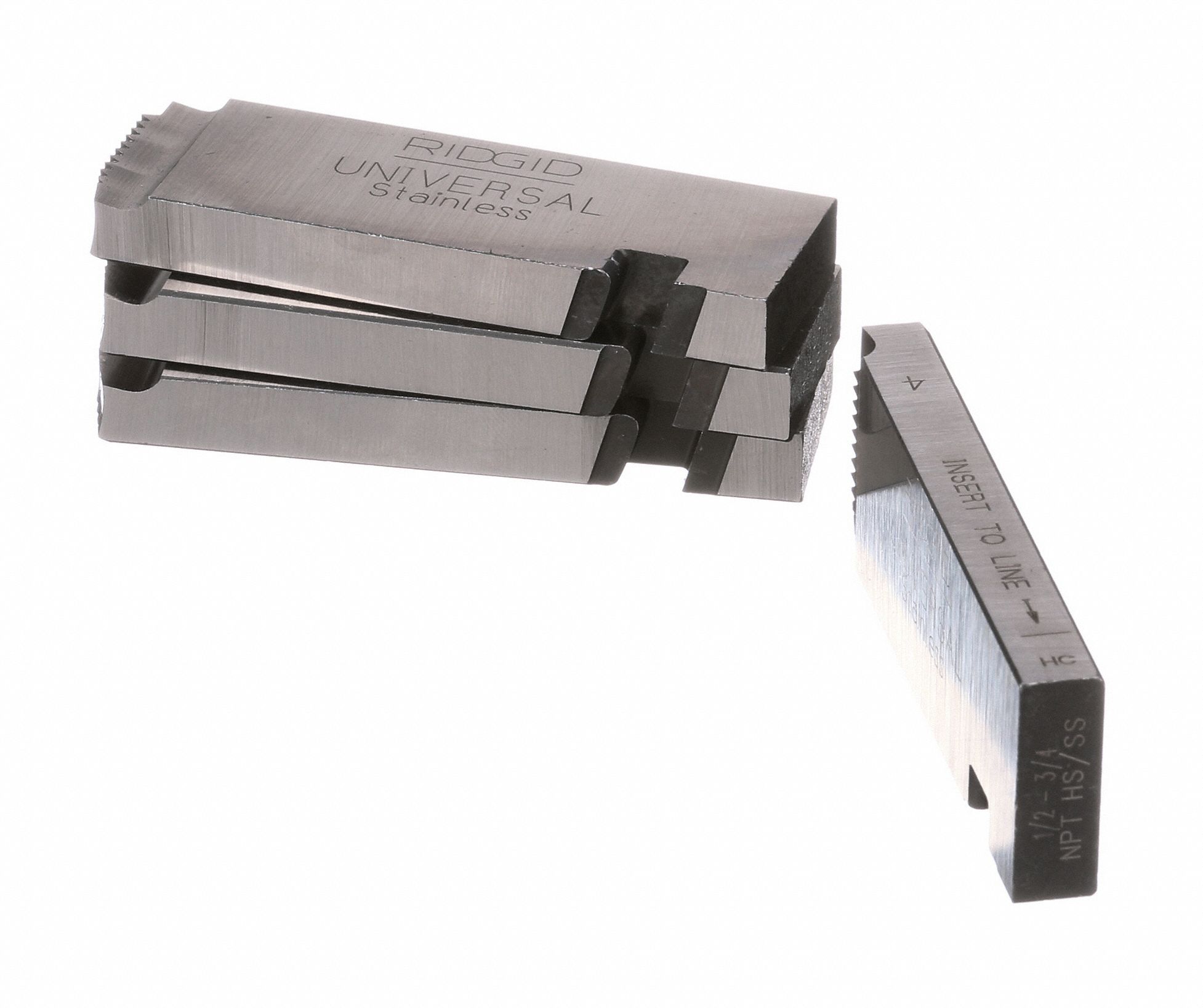 RIDGID Pipe Dies Set for Threading Machine Die Heads, For Nominal Pipe