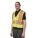 HI-VIS VEST, ANSI CLASS 2, 4XL, LIME, POLYESTER MESH, ZIPPER, CONTRASTING, DOUBLE