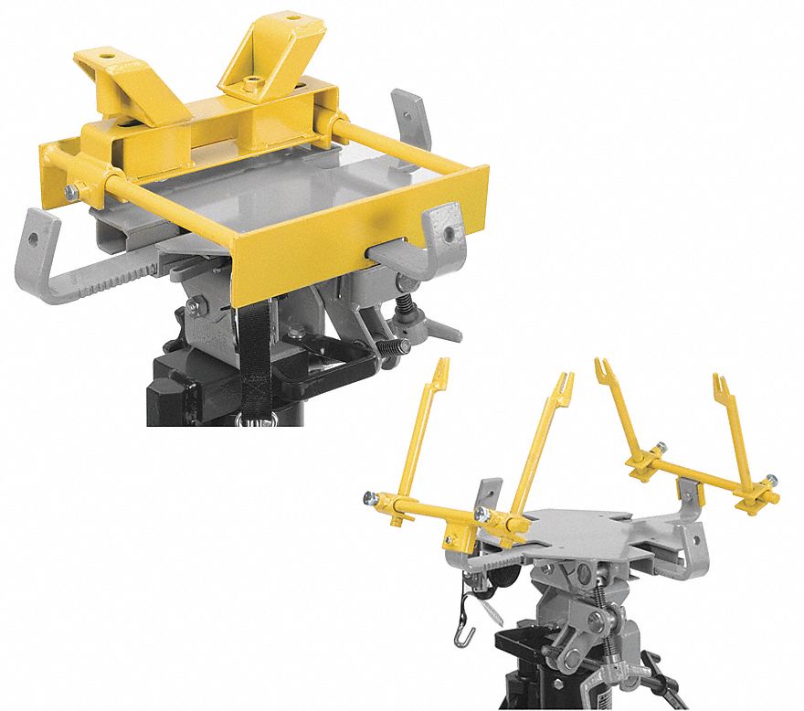 HEINWERNER, For Transmission Jack Lift Equipment Type, 5 in Overall Ht