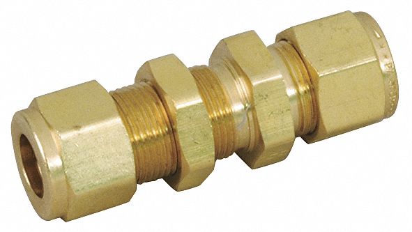 Bulkhead Union,CPI(TM),5/8 In,Brass - Grainger