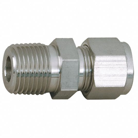 PARKER Thermocouple Connector, 1/4 in Tube Size, 1/2 in Pipe Size