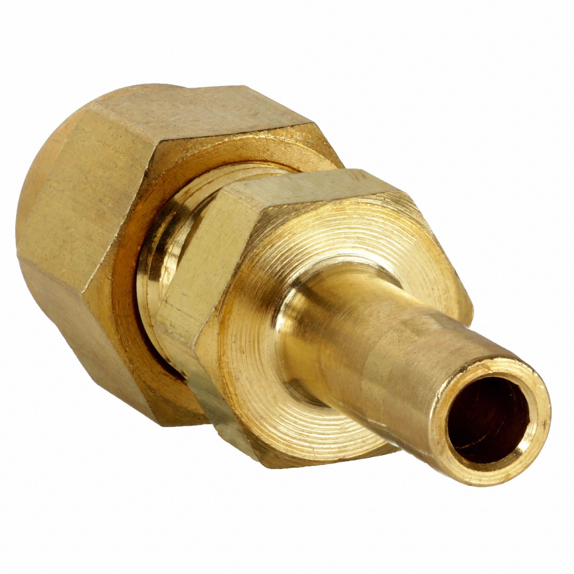 PARKER Tube Reducer, Brass, ALOKxTube Stub, 1/4In - 4CXX3|4TUR4-B ...