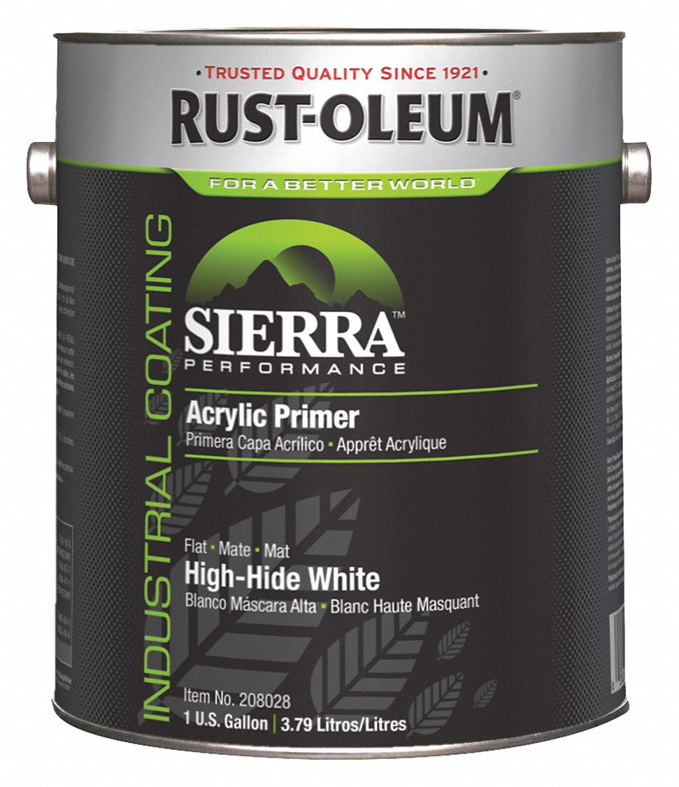 RUST-OLEUM, Exterior/Interior, White, Primer - 4CY28|208028 - Grainger
