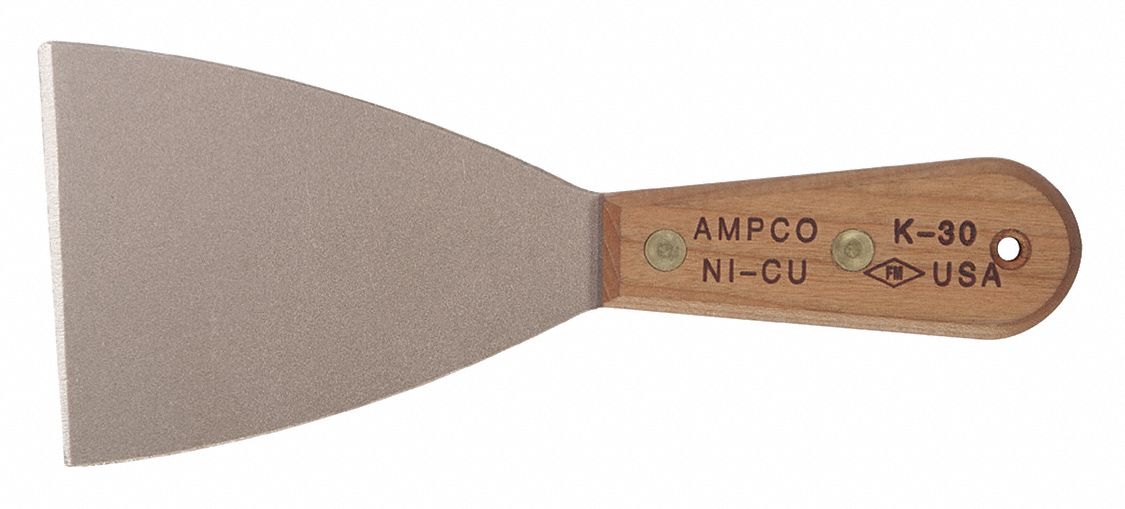 AMPCO, 2 in Blade Wd, Beryllium Copper, Putty Knife 4CZ72K20 Grainger