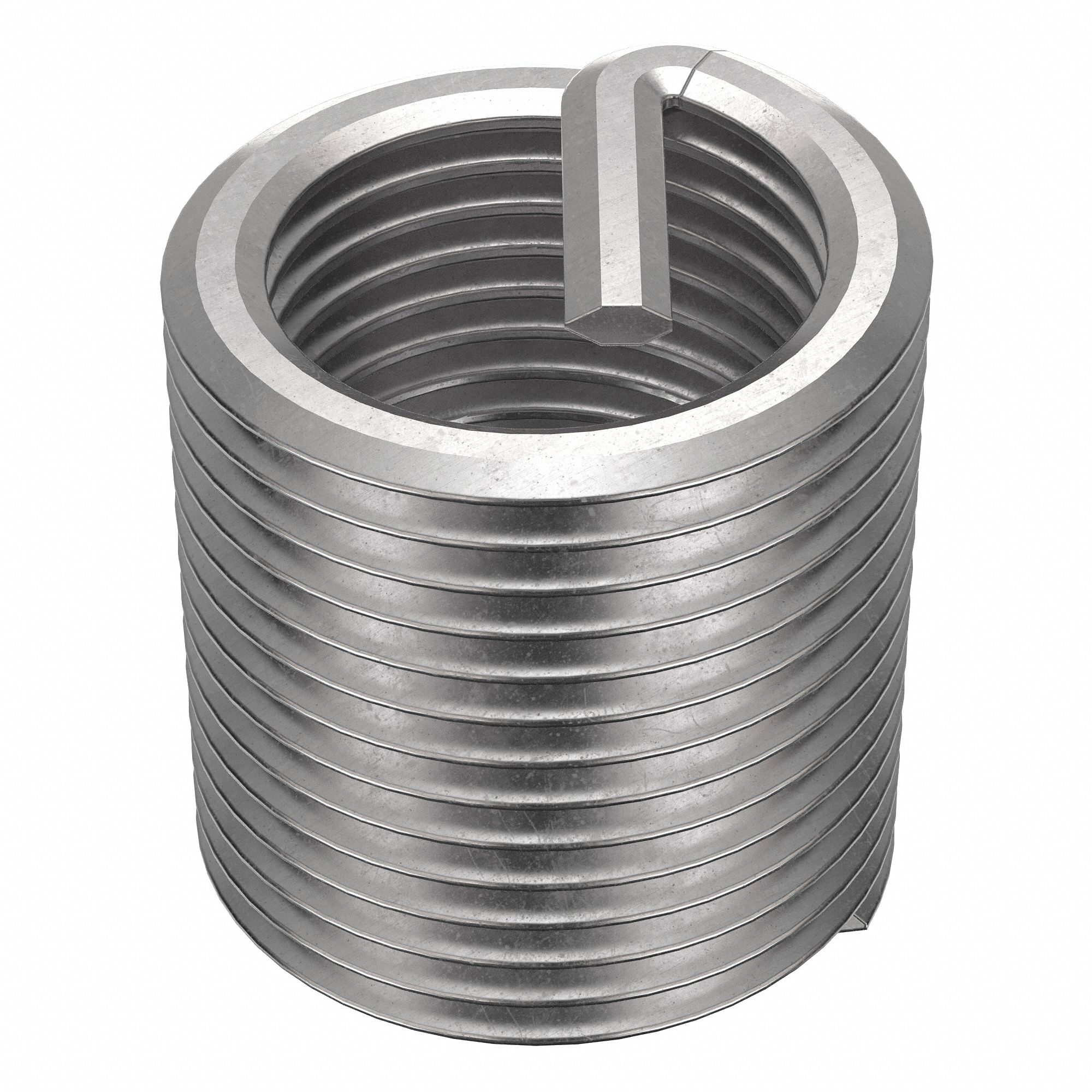 HELICAL INSERT, TANGED, FREE-RUNNING, M14-1.25 THREAD SIZE, PLAIN FINISH, 6 PK