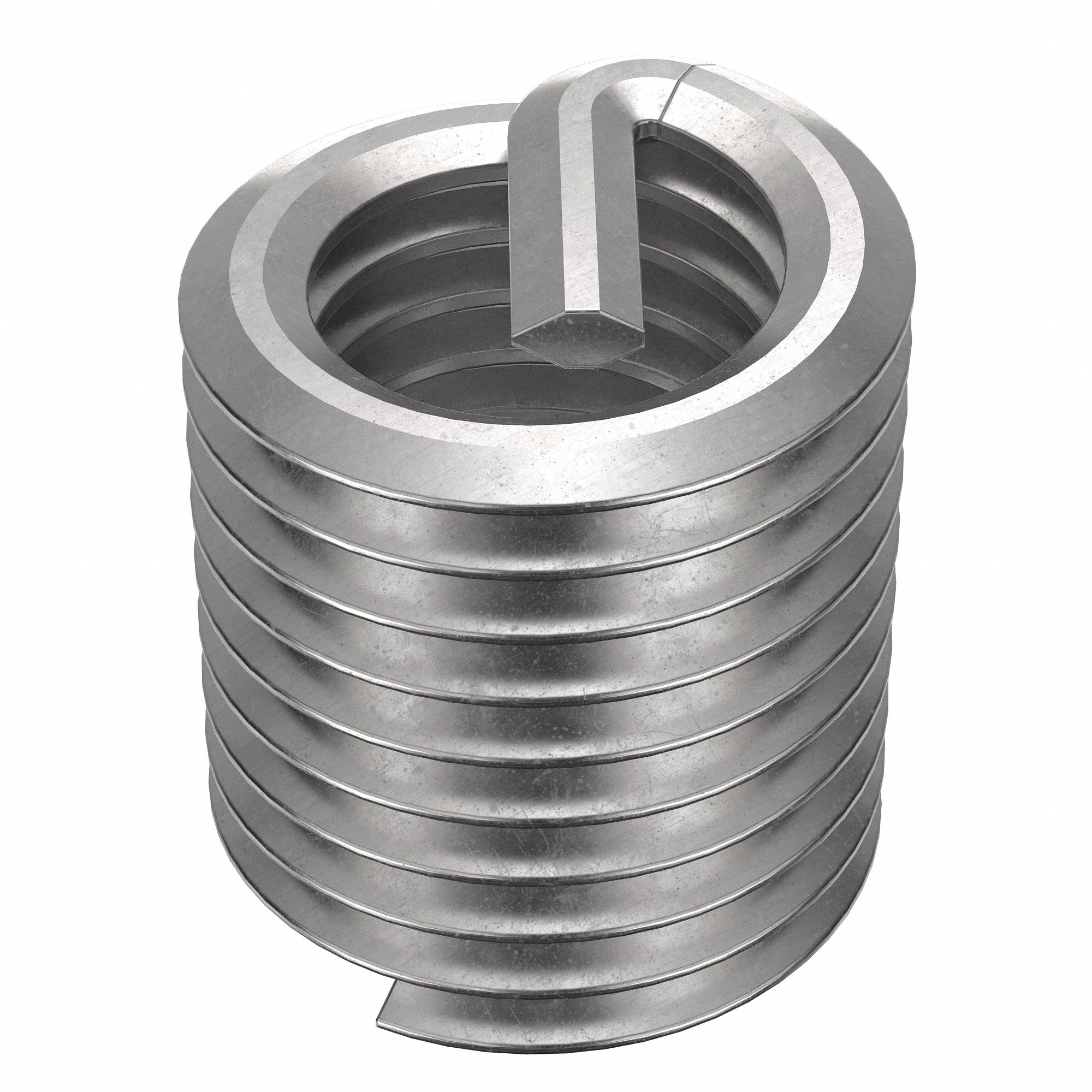 Helical Insert: Tanged Tang Style, Free-Running, 1/4"-28 Thread Size, 100 PK